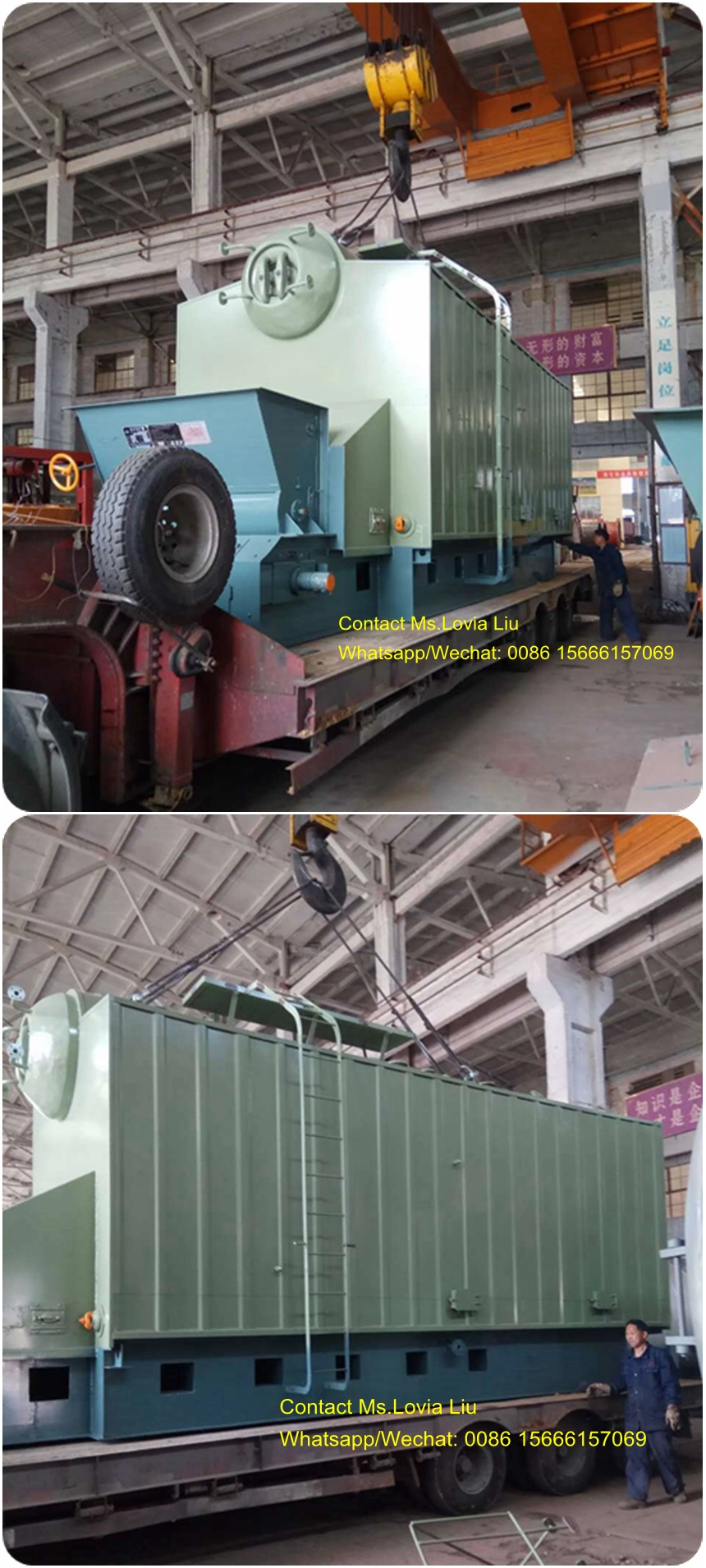 3million Kcal Heat Oil Boiler Coal Fired Hot Oil Boiler with Fixed Chain Grate