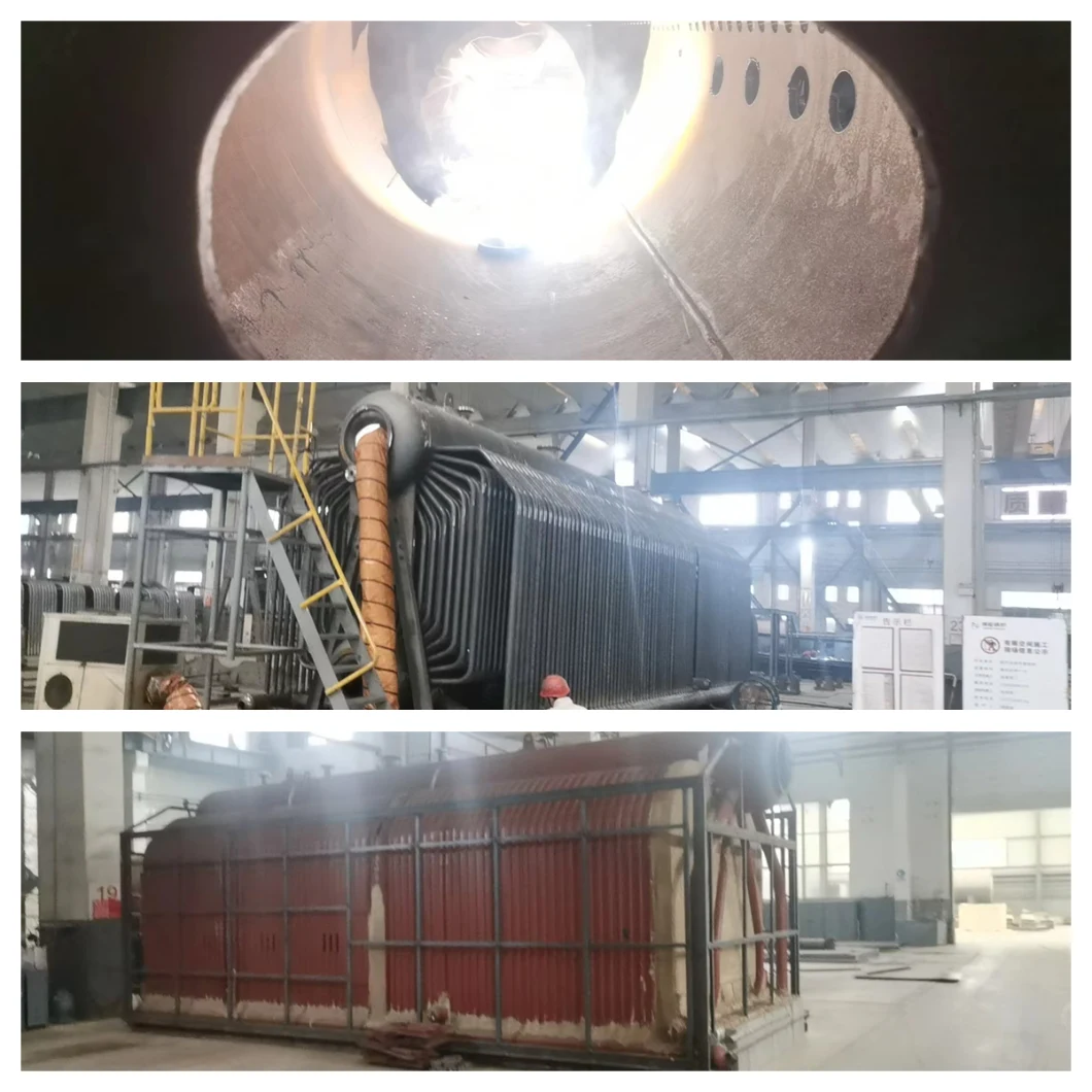 4, 6, 8, 10, 12, 15, 20 Tons Coal Fired Industrial Low Pressure Water Tube Chain Grate Steam Boiler with China or ASME Standard