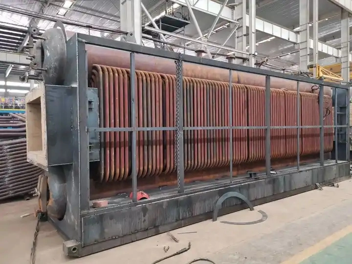 Biscuit Factory Water Tube Wood Coal Fired Steam Boiler with CE Certificated