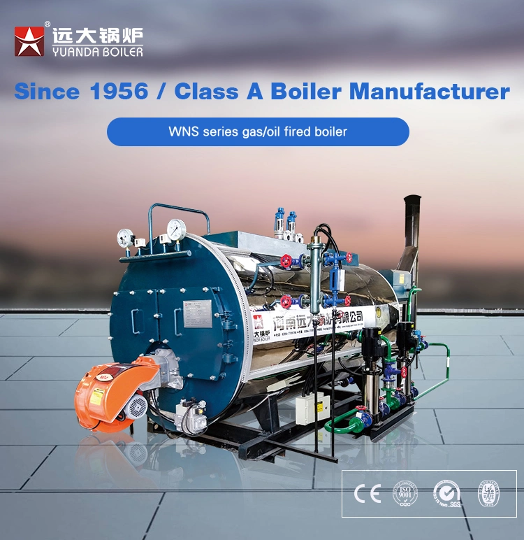 Fuel Oil Gas Fired Industrial Steam Boiler for Laundry