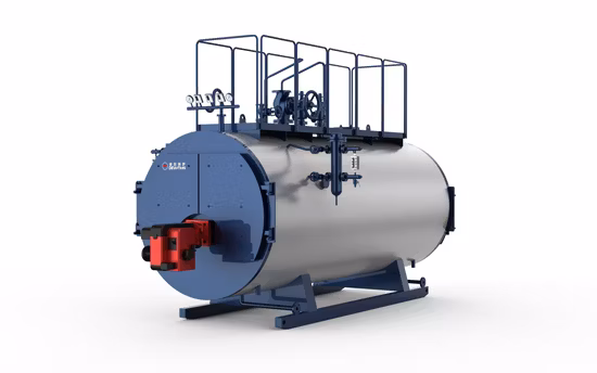 Packaged Gas, Oil, Dual Fuel Steam Boiler with European Burner
